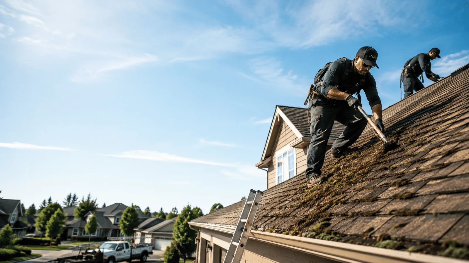 Roof Moss Removal in Universal City, CA near me